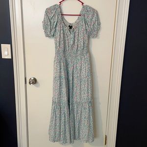 NWT JCrew Floral Tiered Dress